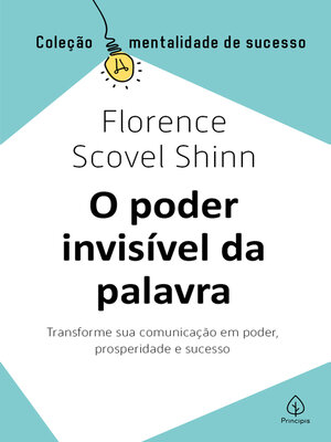 cover image of O poder invisível da palavra